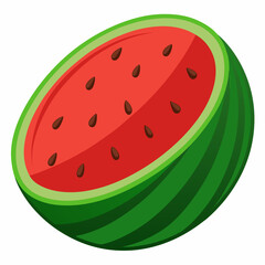 Vector illustration of watermelon 