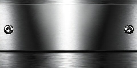 Obraz premium Brushed Metal Plate Background Texture