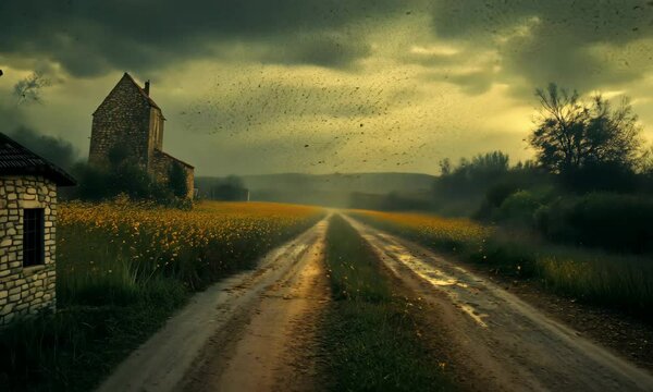 The fourth of the 10 plagues in Egypt, thousands of horseflies filled the land of Egypt