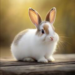 Obraz premium A cutie rabbit