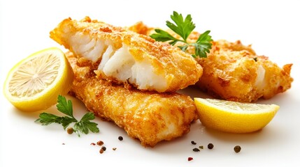 Indulge in the exquisite taste of crispy breaded fish fillets, a culinary masterpiece that combines the delicate flavor of the sea with a satisfying crunch Each fillet is carefully coated in a golden