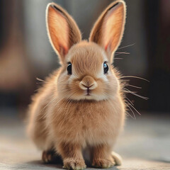 Obraz premium A cutie rabbit