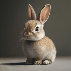 Obraz premium A cutie rabbit