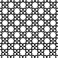 Simple seamless abstract floral design pattern. Used for design surfaces, fabrics and textiles.
