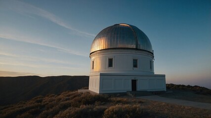 Obraz premium The observatory sparks cosmic curiosity