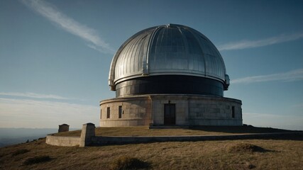 Fototapeta premium Where science meets the stars at the observatory