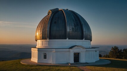 Fototapeta premium Capturing the cosmos at the observatory