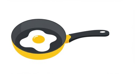 Sunny-Side-Up Egg in Frying Pan Icon