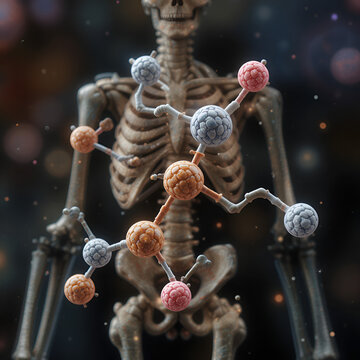 Carmustine (BCNU) cancer chemotherapy drug molecule. Skeletal formula.