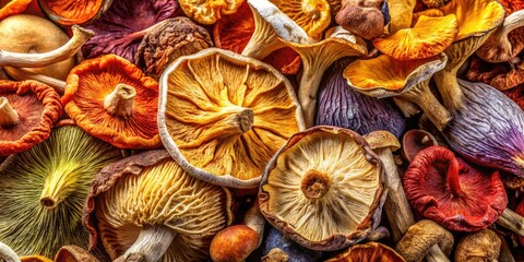 Premium gourmet dried mushrooms: organic, high-quality, culinary-grade fungi for Asian and international cuisine.