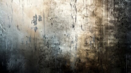 Fototapeta premium A textured background with weathered metal in shades of green, blue, and brown.