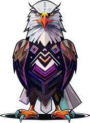 Cyberpunk Eagle