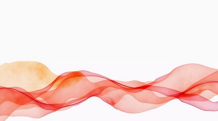 Trendy Abstract Wave Concept, Futuristic Ribbon Flow Pattern.
