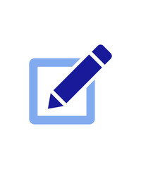 Edit tool icon with two tone