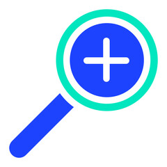 Fototapeta premium Zoom in Vector Icon Design Illustration