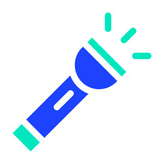 Torch Vector Icon Design Illustration