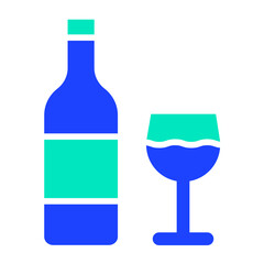Wine Vector Icon Design Illustration
