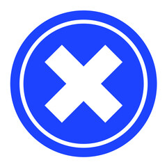 Close Vector Icon Design Illustration