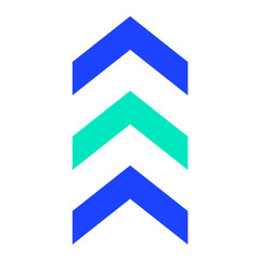 Chevron Vector Icon Design Illustration