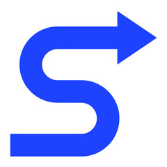 Zigzag Vector Icon Design Illustration