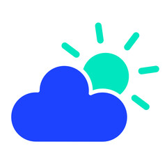 Cloud Vector Icon Design Illustration