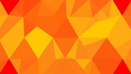 Obraz premium Dynamic Geometric Grid of Triangles