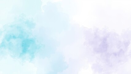 Fluid Watercolor Painting with Gentle Colors