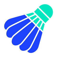 Shuttlecock Vector Icon Design Illustration