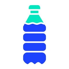 Plastic bottle Vector Icon Design Illustration