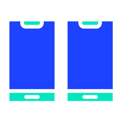 Mobile phones Vector Icon Design Illustration