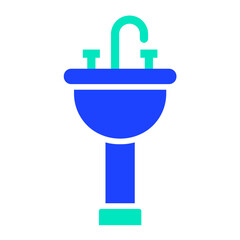 Sink Vector Icon Design Illustration