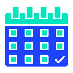 Calendar Vector Icon Design Illustration