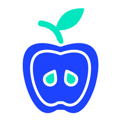 Apple Vector Icon Design Illustration