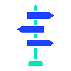 Signboard Vector Icon Design Illustration