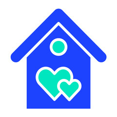 Dream house Vector Icon Design Illustration