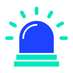 Fire alarm Vector Icon Design Illustration