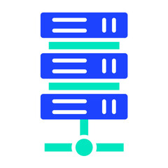 Fototapeta premium Server Vector Icon Design Illustration