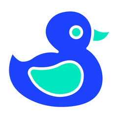 Rubber duck Vector Icon Design Illustration