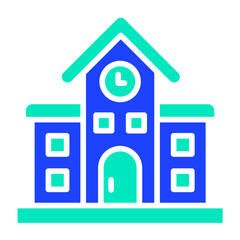 Railway station Vector Icon Design Illustration