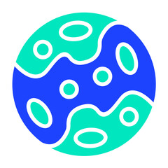 Pluto Vector Icon Design Illustration