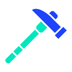 Pick hammer Vector Icon Design Illustration