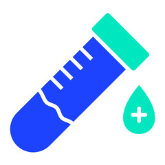 Blood sample Vector Icon Design Illustration
