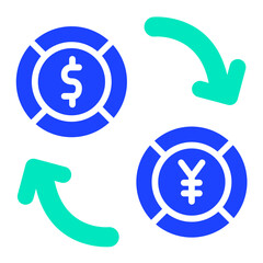 Foreign exchange Vector Icon Design Illustration