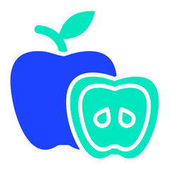 Apple Vector Icon Design Illustration