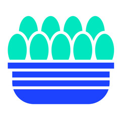 Eggs Vector Icon Design Illustration