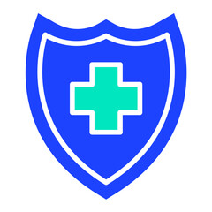 Fototapeta premium Shield Vector Icon Design Illustration