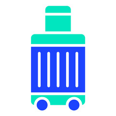 Luggage Vector Icon Design Illustration