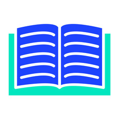 Guide Book Vector Icon Design Illustration