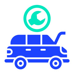 car repair Vector Icon Design Illustration