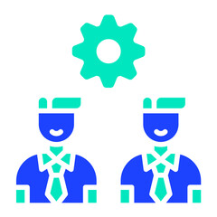 Corporate Culture Vector Icon Design Illustration